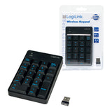 LogiLink Tastatur Trådløs