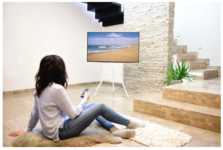 Hama 00220871 tv-beslag 190,5 cm (75") Hvid
