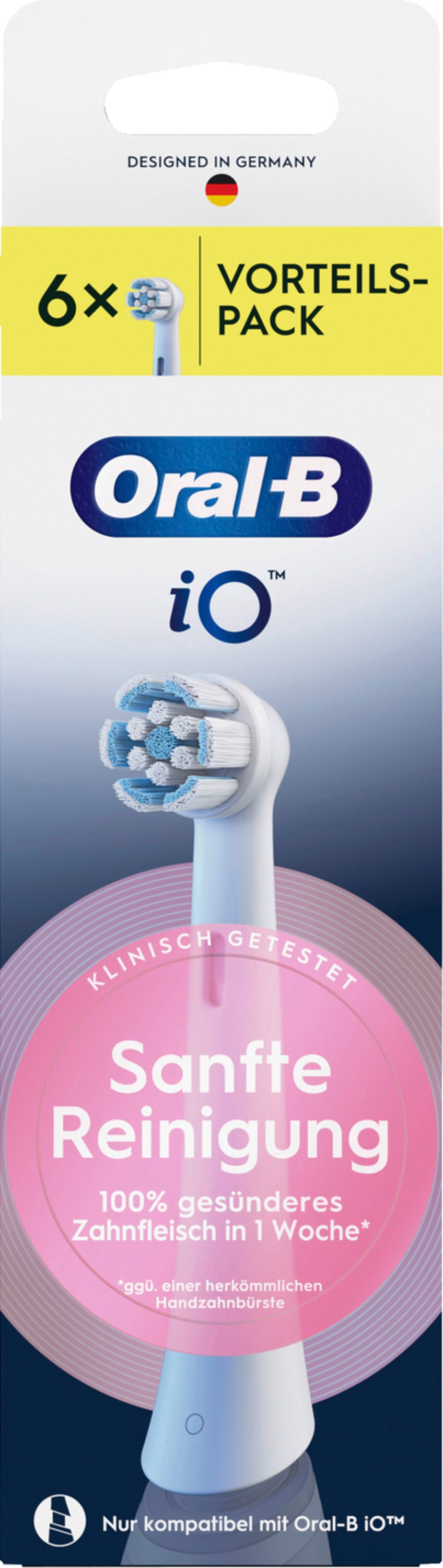 Oral-B 8700216194679 Tandbørstehoveder 6 stk Hvid