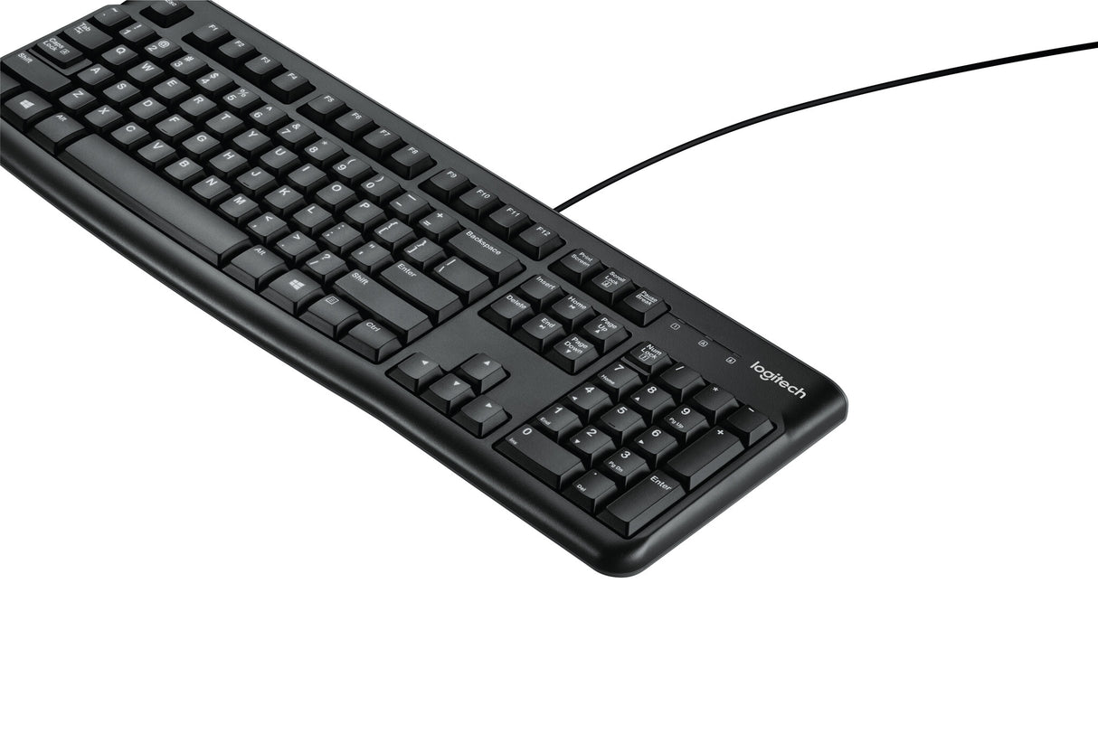 Logitech Keyboard K120 for Business tastatur Kontor USB QWERTY US International Sort