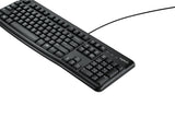 Logitech Keyboard K120 for Business tastatur Kontor USB QWERTY US International Sort