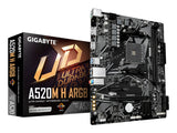 GIGABYTE A520M H ARGB bundkort AMD A520 Stik AM4 micro ATX