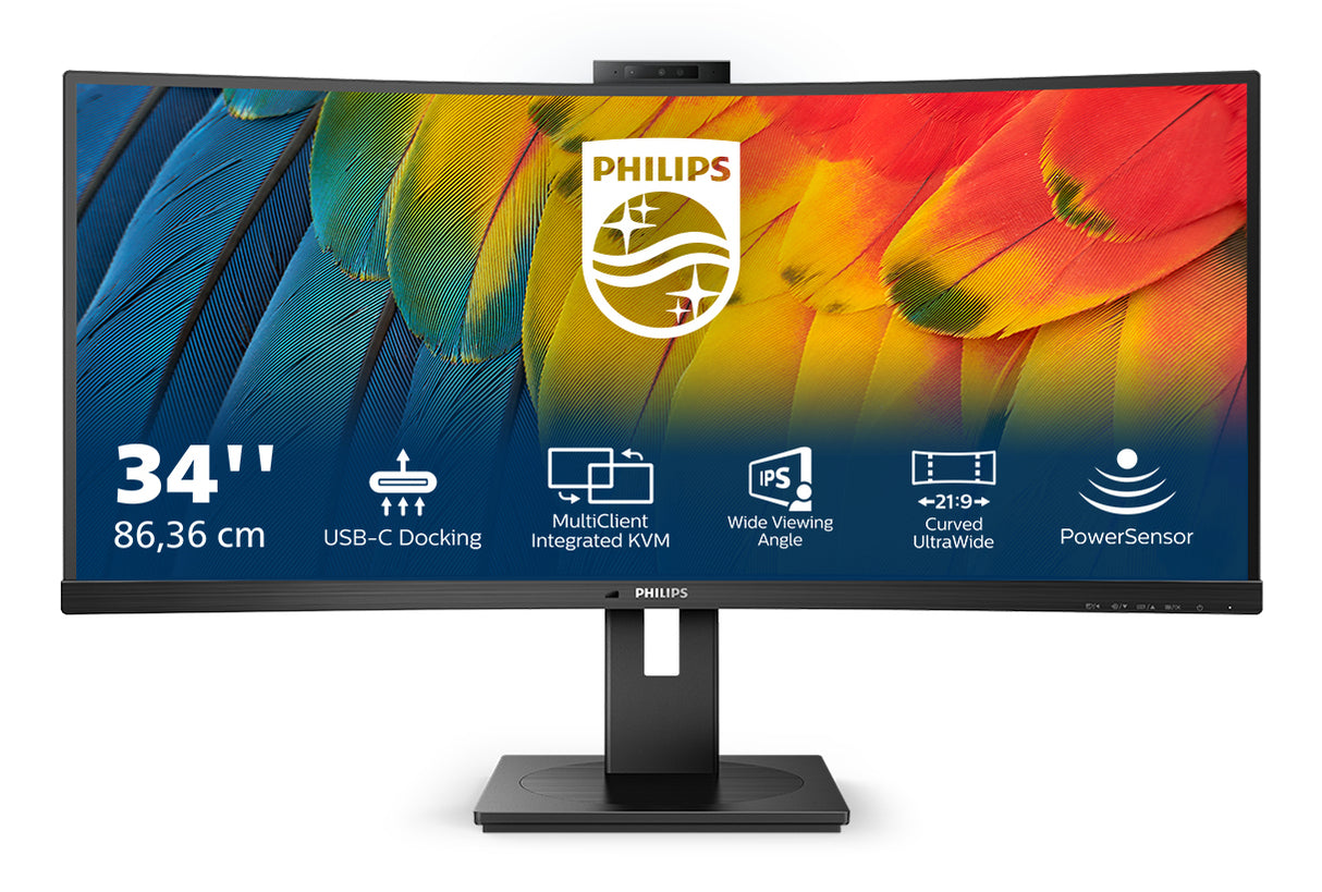 Philips 34B1U5600CH 34 VA 3440 x 1440 (UltraWide) HDMI DisplayPort USB-C 120Hz