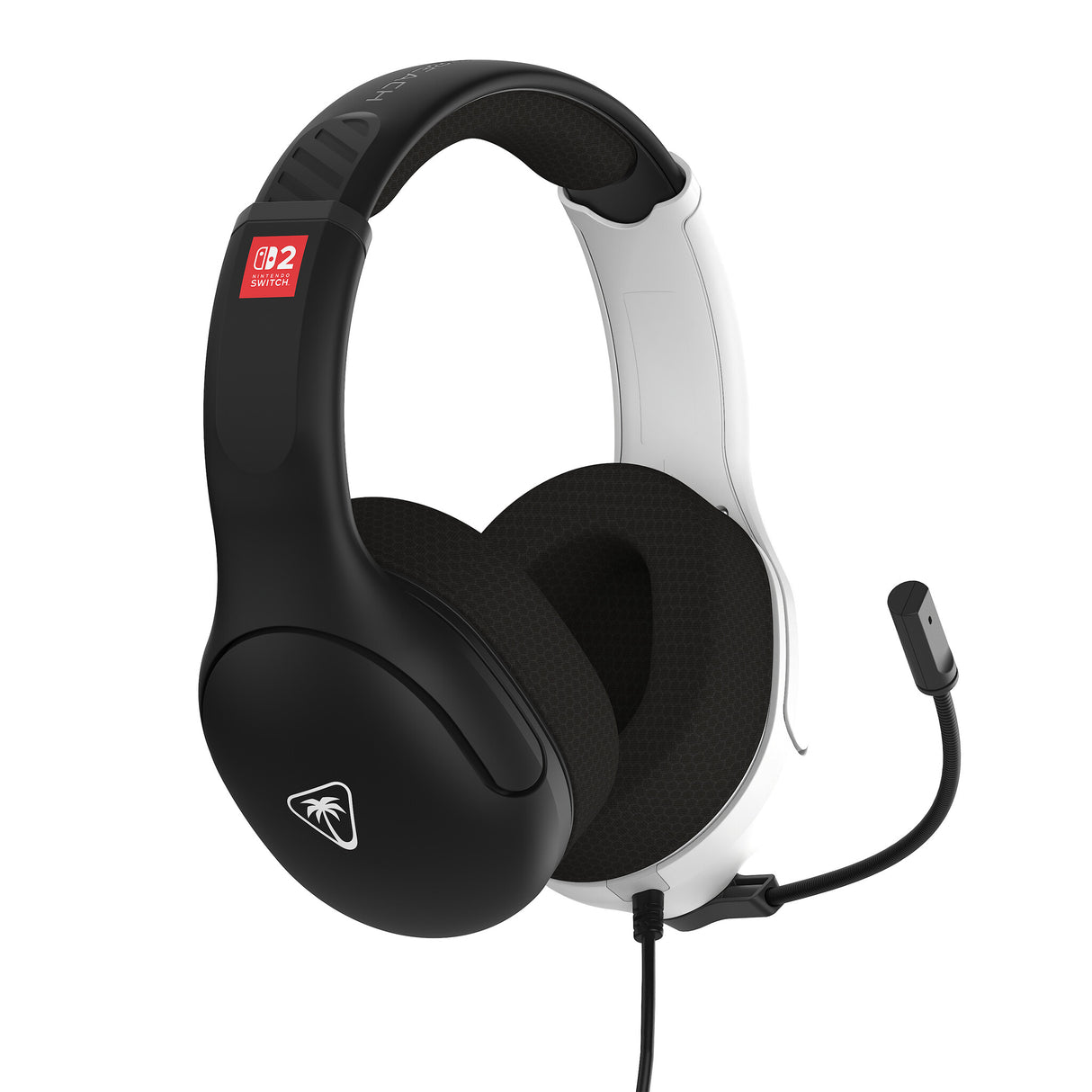 Turtle Beach Airlite Fit Headset Ledningsført Spil Sort, Hvid