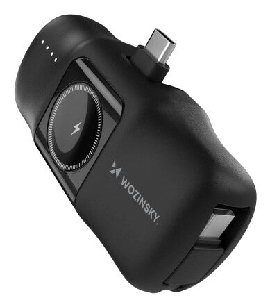 Wozinsky WF16-YCS 5000 mAh Trådløs opladning Sort