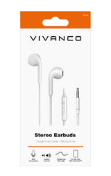 Vivanco WEVVSS10_W Headset Ledningsført I ørerne Opkald/musik Hvid