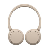 Sony WH-CH520 Headset Trådløs Opkald/musik USB Type-C Bluetooth Opladningsstativ Cremefarvet