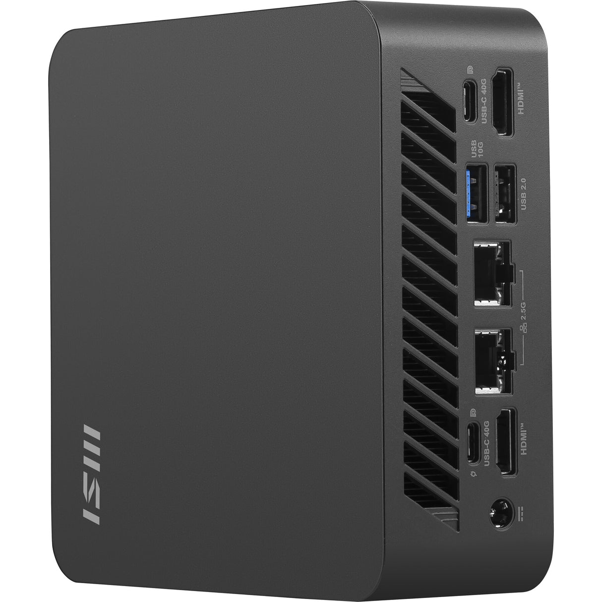 MSI Cubi Z AI 8M-006BEU USFF Sort 8845HS AMD SoC 5,1 GHz Indbyggede højttaler(e)