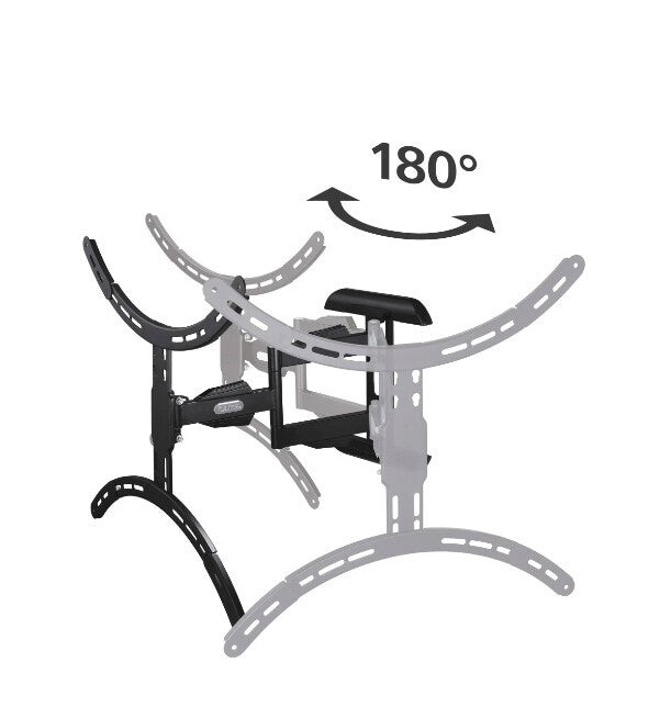 Hama 00220836 tv-beslag 190,5 cm (75") Sort