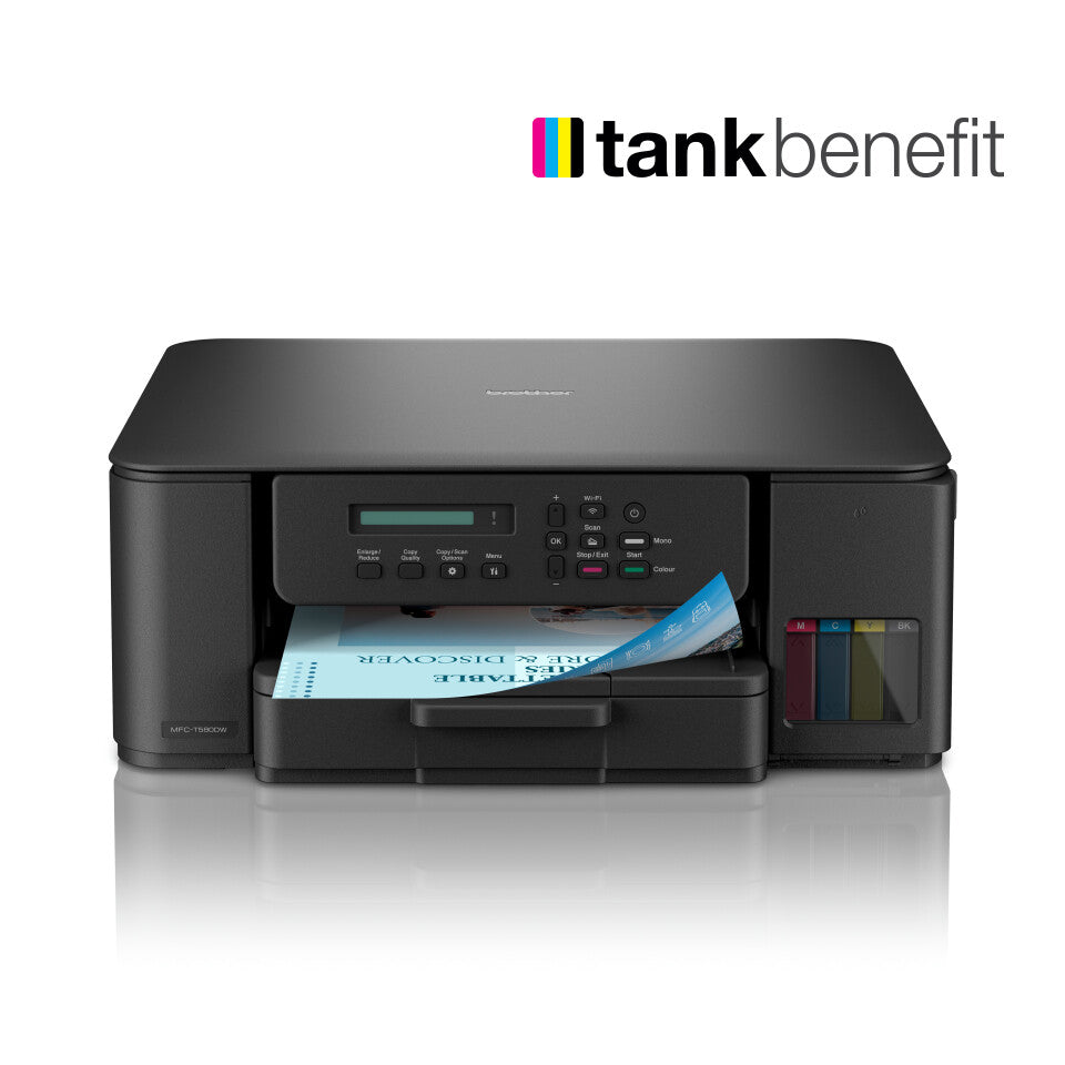 Brother DCP-T580DW Multifunktionsprinter Inkjet A4 1200 x 6000 dpi Wi-Fi