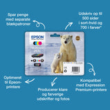 Epson 26XL isbjørn Claria Premium enkeltpakke sort blæk