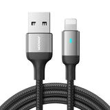 JOYROOM S-UL012A10B Lightning kabel 1,2 m Sort