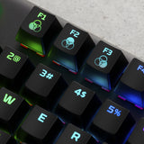 HyperX Alloy Origins Core – mekanisk gaming-tastatur – HX blåt (amerikansk layout)