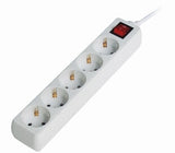 Gembird Surge Protector 5x Hvid 5 AC stikkontakt(er)