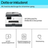 HP OfficeJet Pro 9130b Trådløst All-in-One Farve Printer, Tosidet print; Kopimaskine, scanner