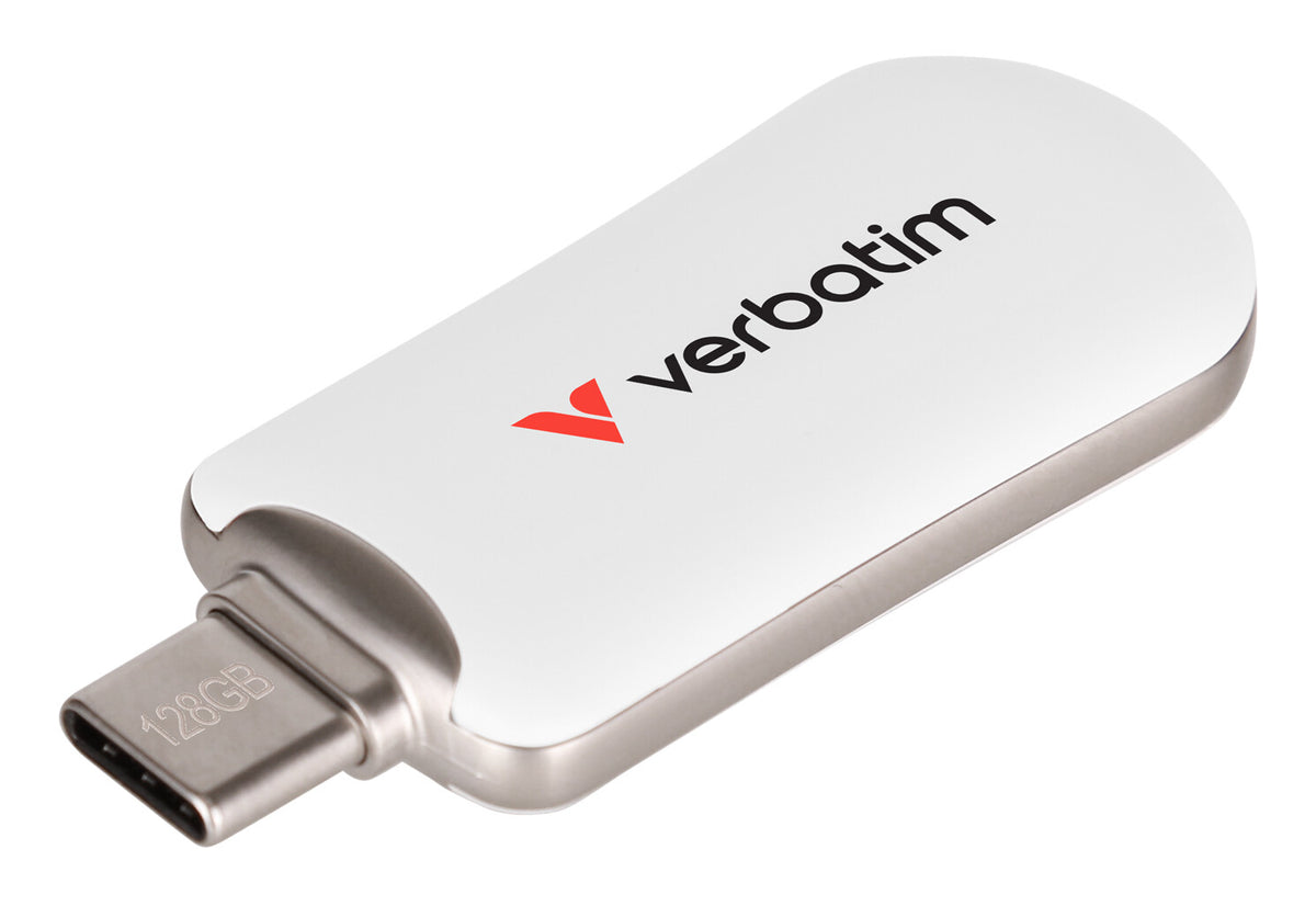 Verbatim Plectra 128GB USB stick Hvid