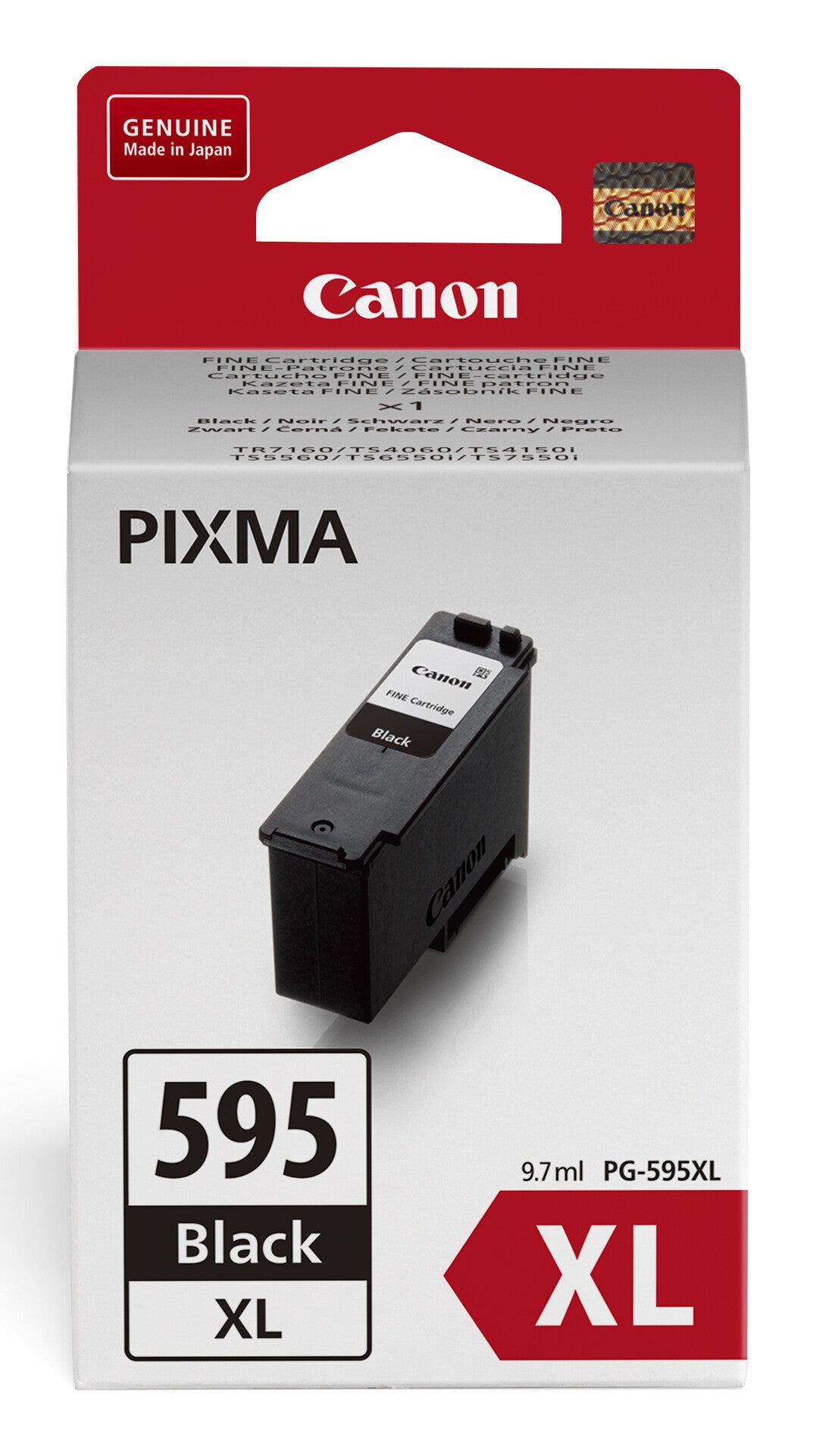 Canon PG-595XL blækpatron 1 stk Original Højt (XL) udbytte Sort