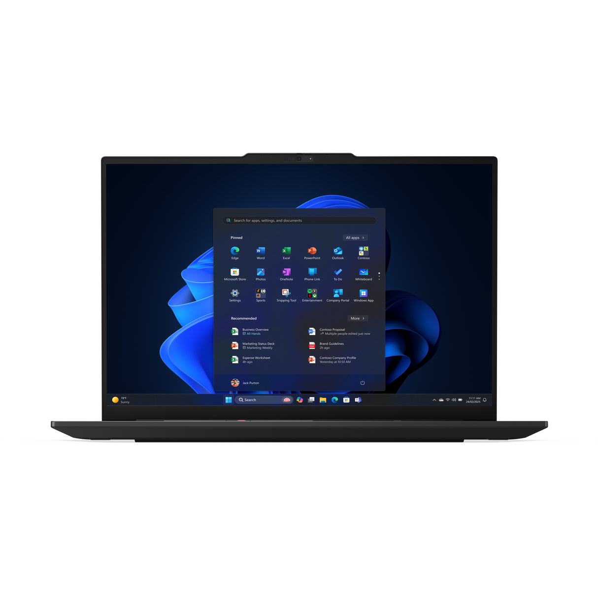 Lenovo ThinkPad E16 Gen 3 (AMD) AMD Ryzen™ 5 230 Laptop 40,6 cm (16") WUXGA 16 GB DDR5-SDRAM 512 GB SSD Wi-Fi 6E (802.11ax) Windows 11 Pro Engelsk Sort