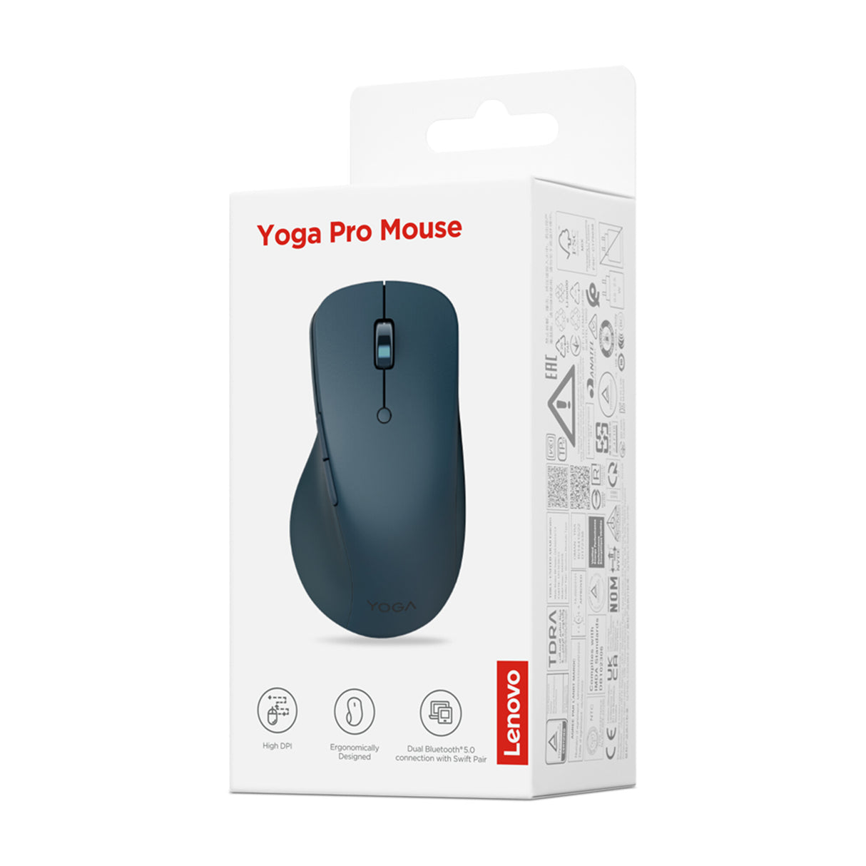 Lenovo Yoga Pro Mouse P mus Spil Højre hånd Bluetooth Optisk 2400 dpi