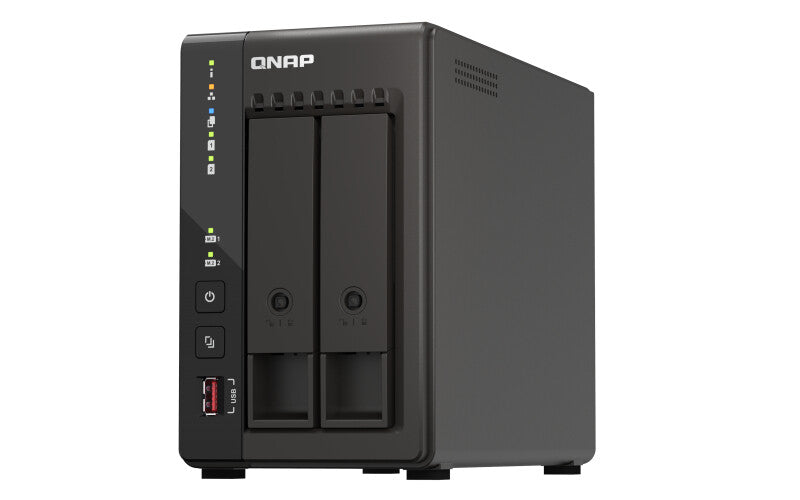 QNAP TS-253E NAS Tower Intel(R) Celeron(R) J6412 8 GB 0 TB QNAP QTS Black