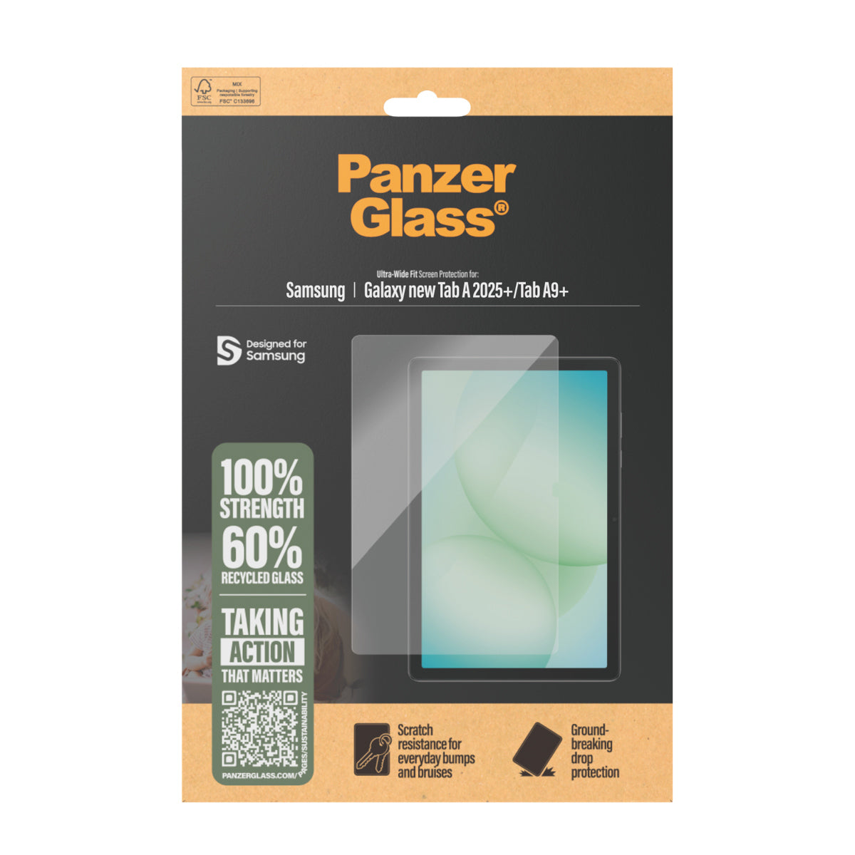 PanzerGlass Skærmbeskytter Samsung Galaxy Tab A9+