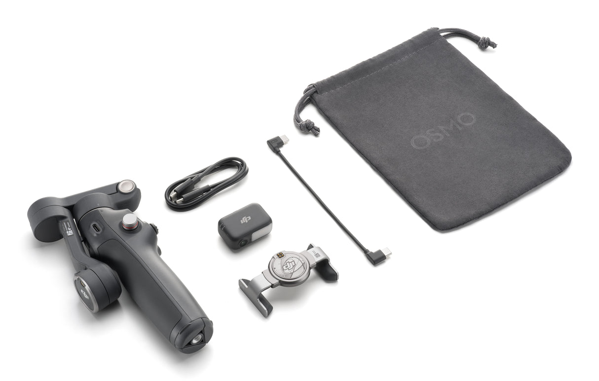 DJI OSMO MOBILE 8 Smartphone kamera stabilisator Sort