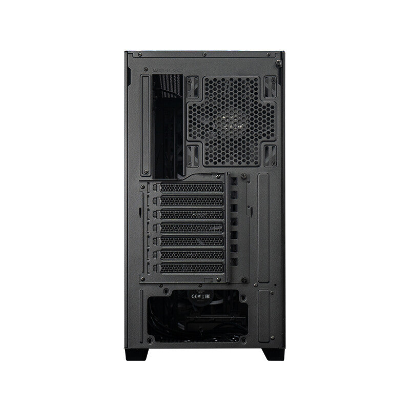 Chieftec Midi Tower GS-03B-BLK-OP, Schwarz Sort