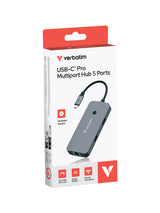 Verbatim CMH-05 USB Type-C 5000 Mbit/s Sølv