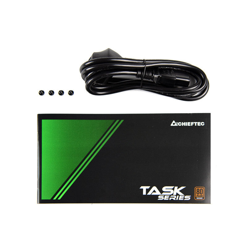 Chieftec Task TPS-700S enhed til strømforsyning 700 W 20+4 pin ATX ATX Sort