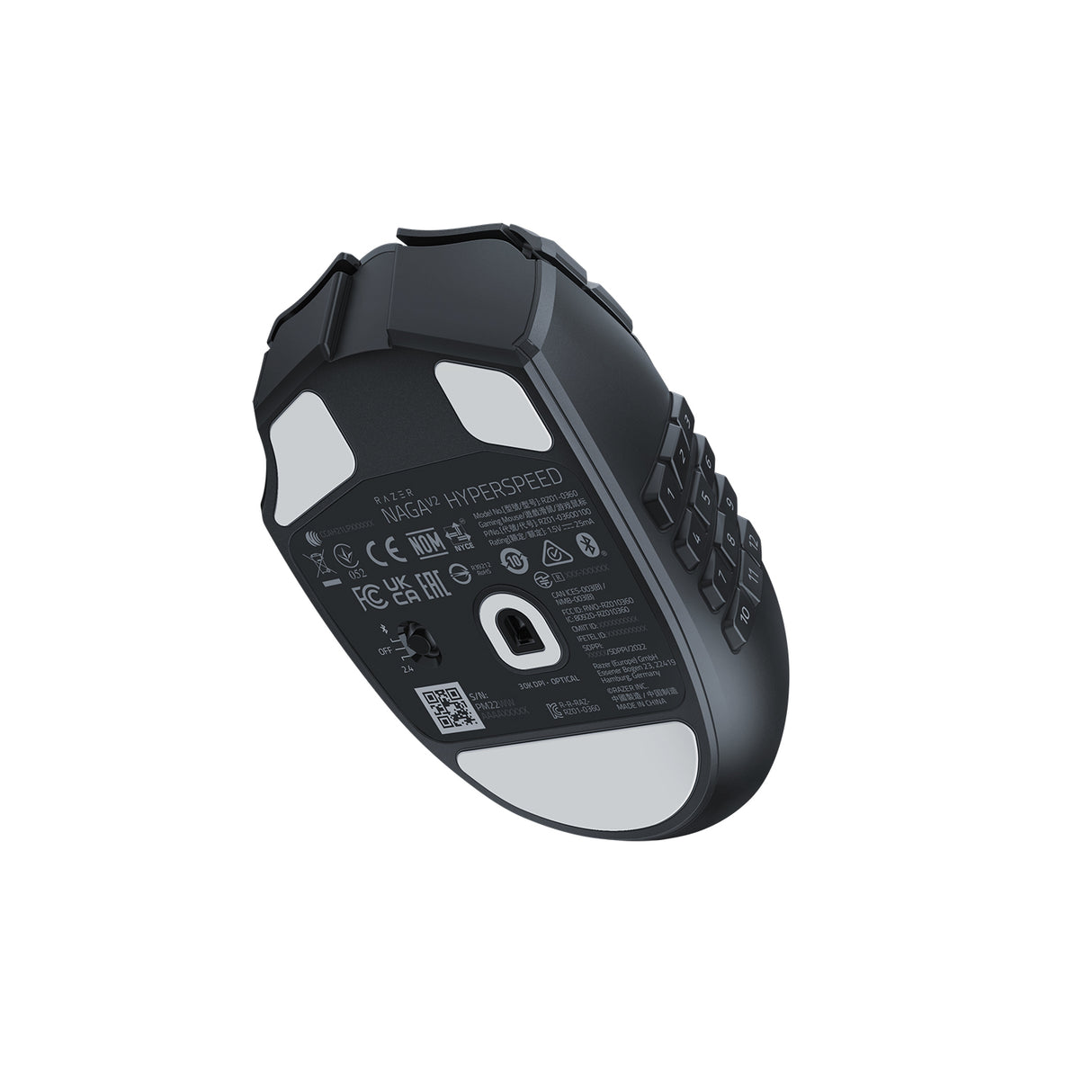 Razer Naga V2 Hyperspeed 399747 trådløs mus