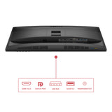 AOC E4 Q27E4CV computerskærm 68,6 cm (27") 2560 x 1440 pixel Quad HD LED Sort