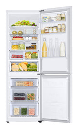 Samsung RB34C675EWW Fritstående 344 L Hvid