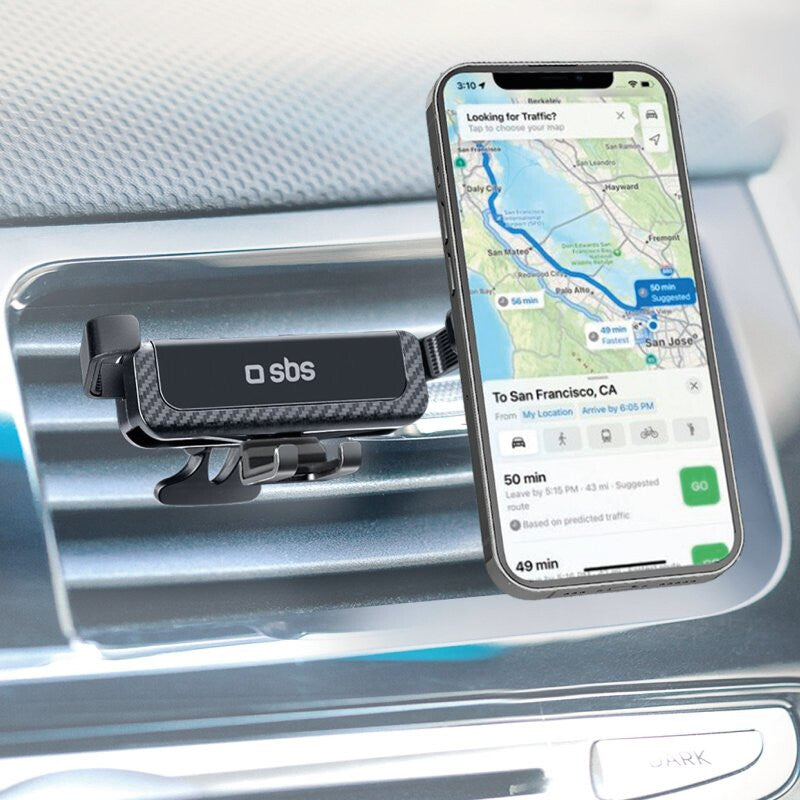 SBS TESUPGRAVSTD holder Passiv holder Mobiltelefon/Smartphone Sort