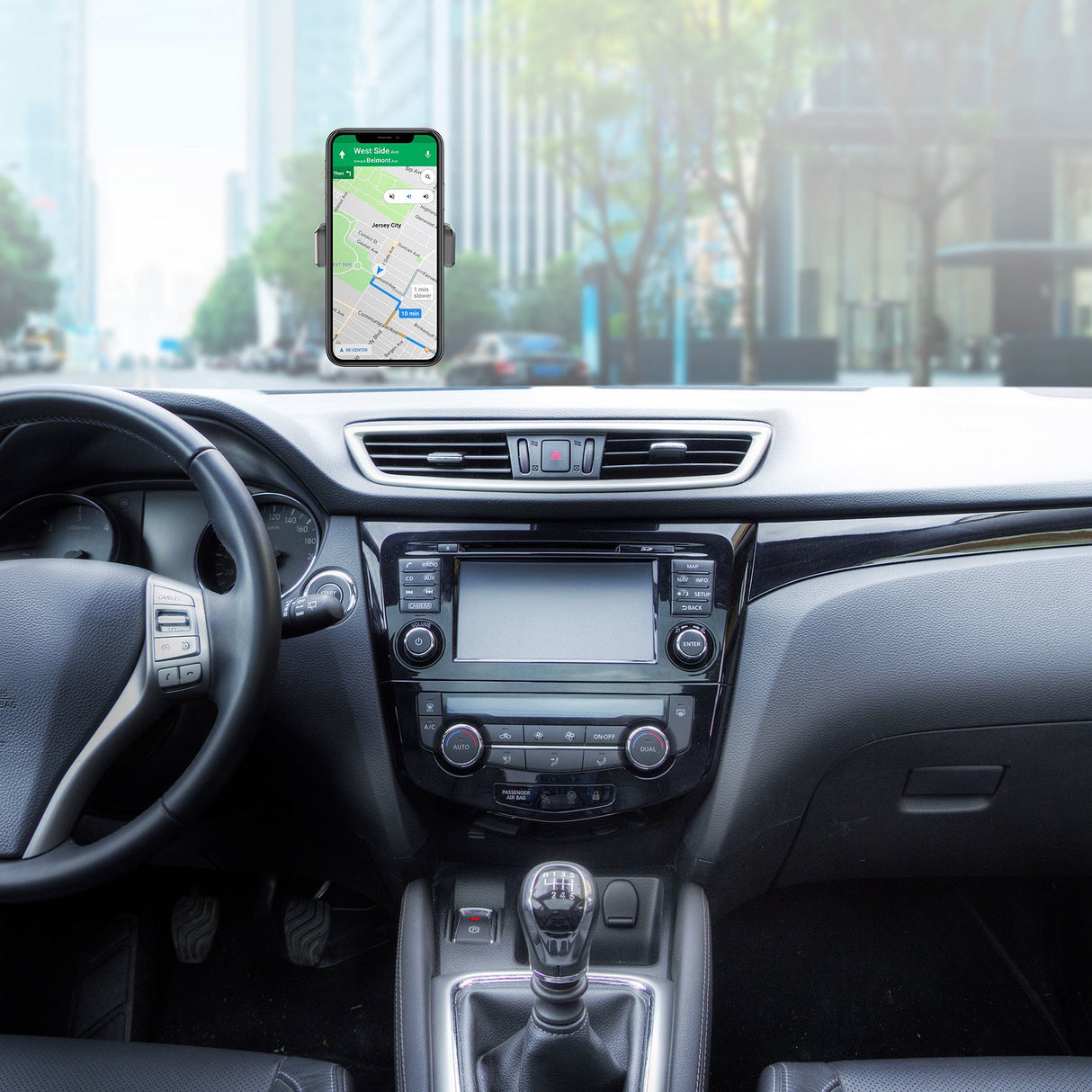 Celly phone holder extendable black