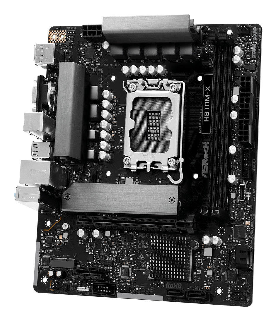 ASRock H810M-X Micro-ATX LGA1851