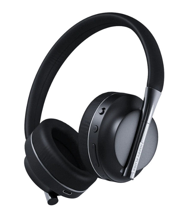 Happy Plugs PLAY Headset Kabel & trådløs USB Type-C Bluetooth Sort