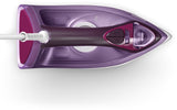 Philips 3000 series DST3041/30 strygejern Dampstrygejern Keramisk strygesål 2600 W Violet