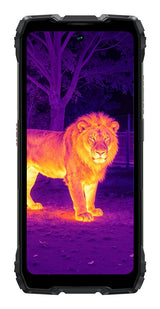 Blackview ROCK 3 17,2 cm (6.78") Hybrid Dual SIM Android 16.0 4G USB Type-C 8 GB 256 GB 10000 mAh Sort