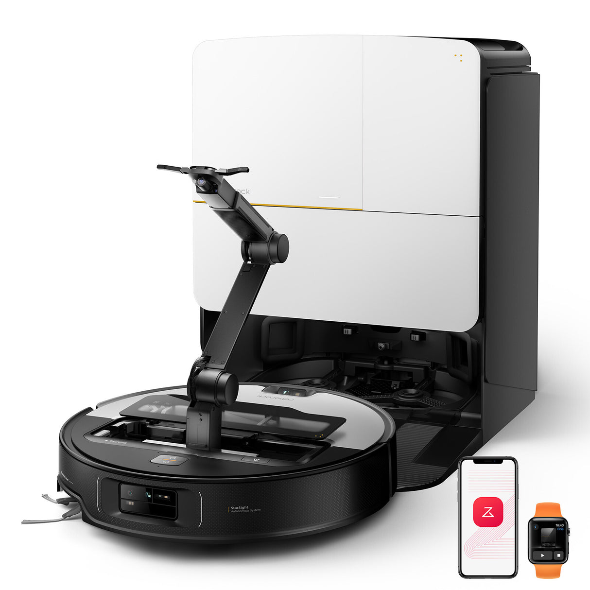 Roborock Saros Z70 0,18 L Hvid