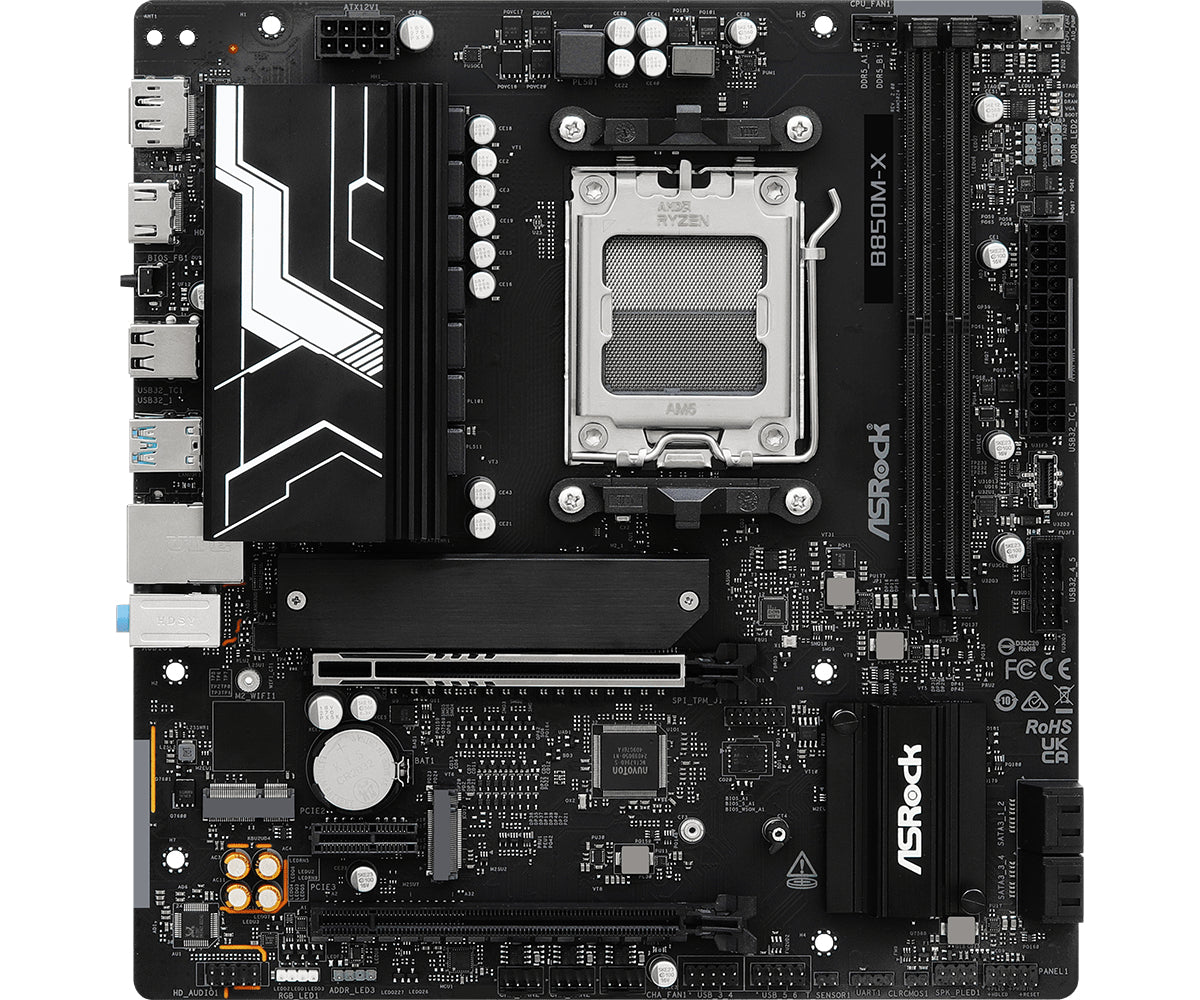 Asrock B850M-X R2.0 Micro-ATX AM5 Socket