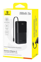 Baseus Bipow 2 20000 mAh Sort