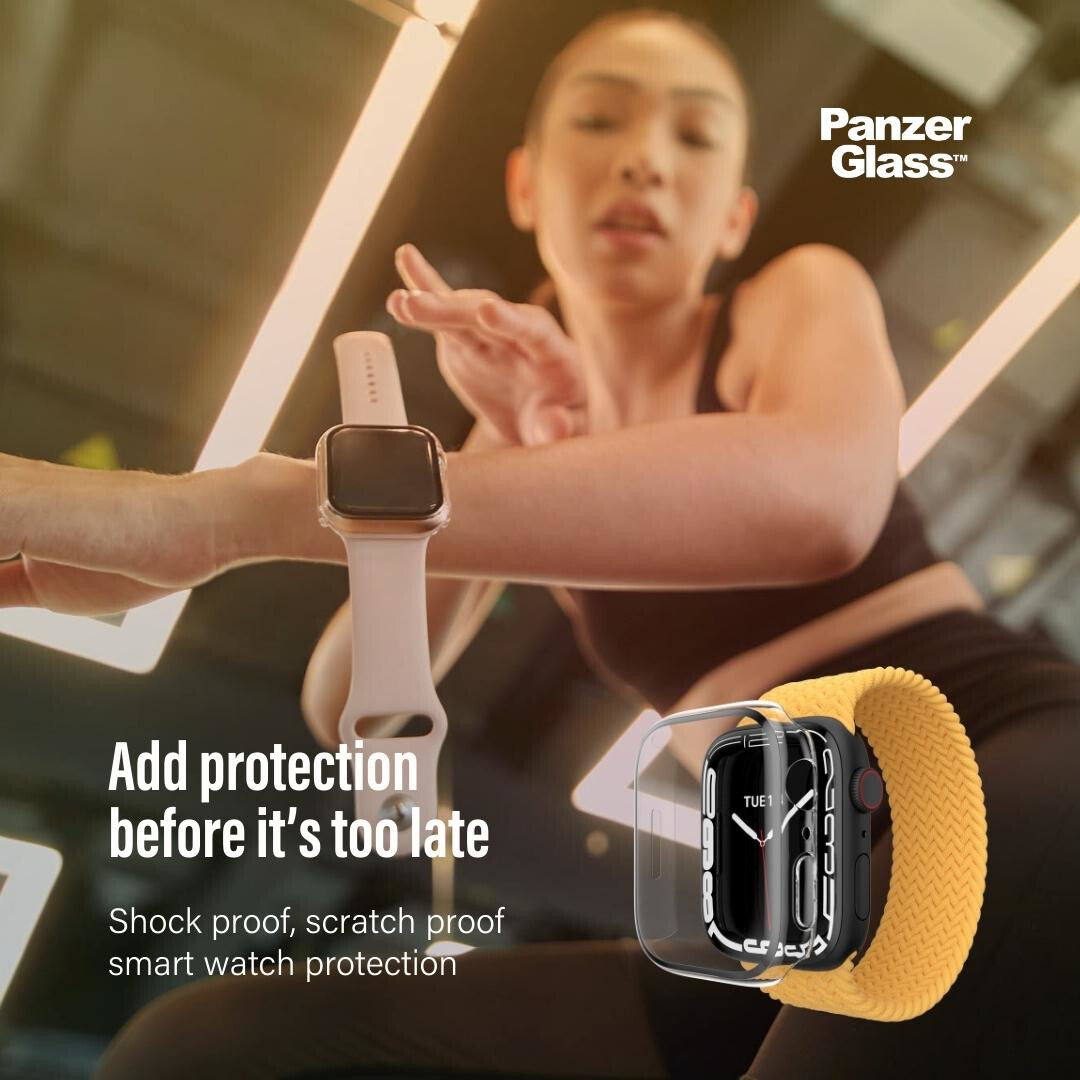 PanzerGlass ® Full body Case Sort Apple Watch SE 3 | SE | 6 | 5 | 4 | 44mm