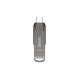 Lexar JumpDrive LJDD400128G-BNQNG USB-nøgle 128 GB USB Type-C 3.2 Gen 1 (3.1 Gen 1) Grå