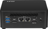 MSI CUBI NUC 1MG-244BEU PC barebone 0.84L sized PC Sort 100U Intel® SoC
