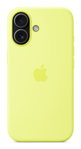 Apple iPhone 17 Silicone Case with MagSafe - Neon Yellow