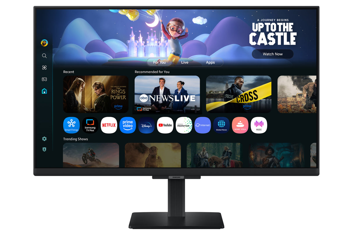 Samsung M5 M50F computerskærm 68,6 cm (27") 1920 x 1080 pixel Fuld HD LCD Sort