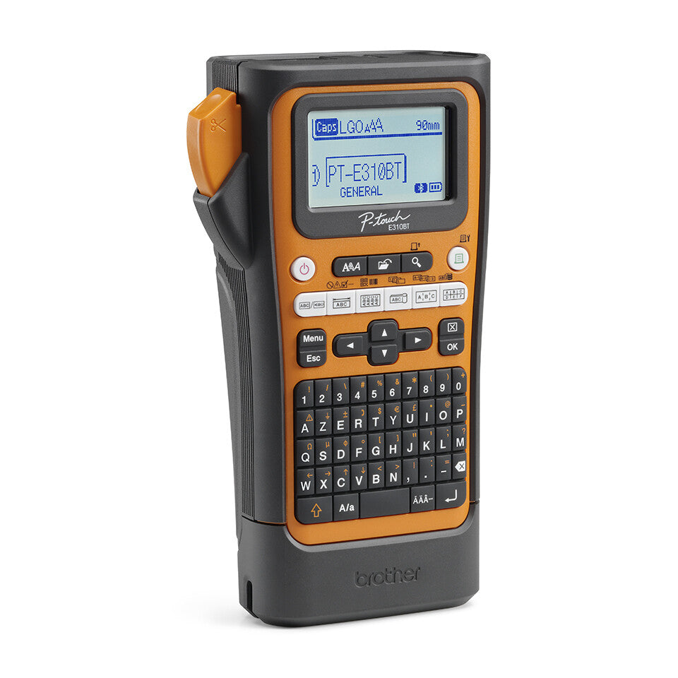 Brother PT-E310BTVP etiketprinter Termisk overførsel 180 x 180 dpi 20 mm/sek. Kabel & trådløs HSE/TZe Bluetooth QWERTY