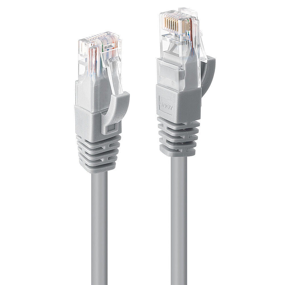 Lindy 48005 netværkskabel Grå 5 m Cat6 U/UTP (UTP)
