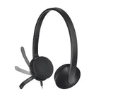 Logitech 981-000475 hovedtelefoner/headset Ledningsført Kontor/Callcenter USB Type-A Sort