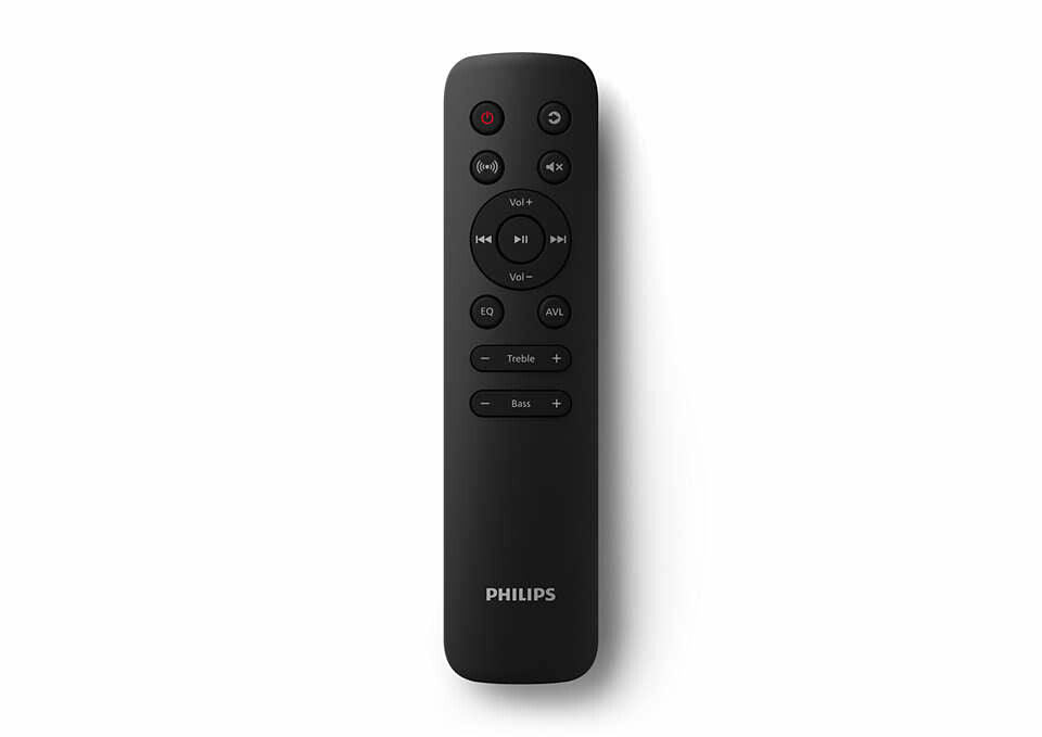 Philips TAB5109/10 SoundBar højttaler Grå 2.0 kanaler 60 W